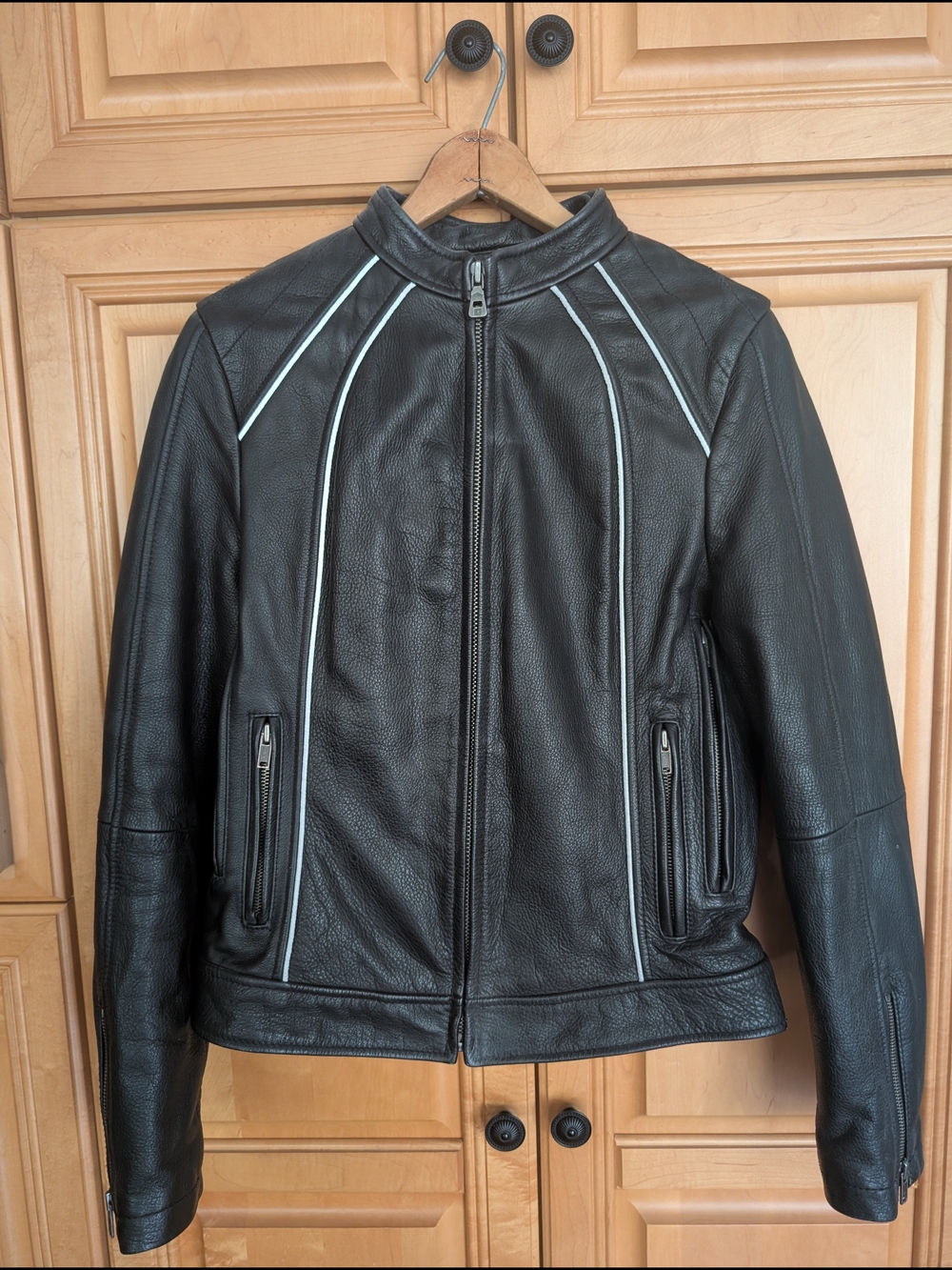 Real Leather Motorcycle Jacket